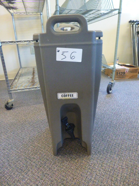 lot 56 image: Cambro HotCold Beverage Container