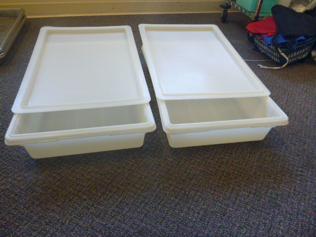 lot 72 image: 2 Rubber Commercial Totes