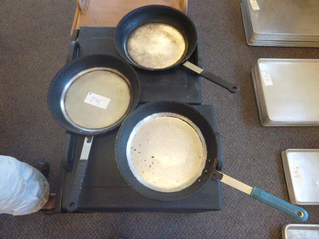 lot 74 image: 3 NSF Pans