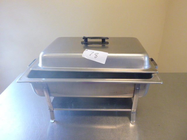 lot 78 image: 1 Full Size Chafing Pan