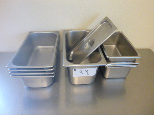 lot 89 image: Steam Table Pans