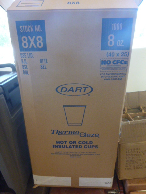 lot 108 image: 925 Thermo Glaze HotCold Insulated Cups