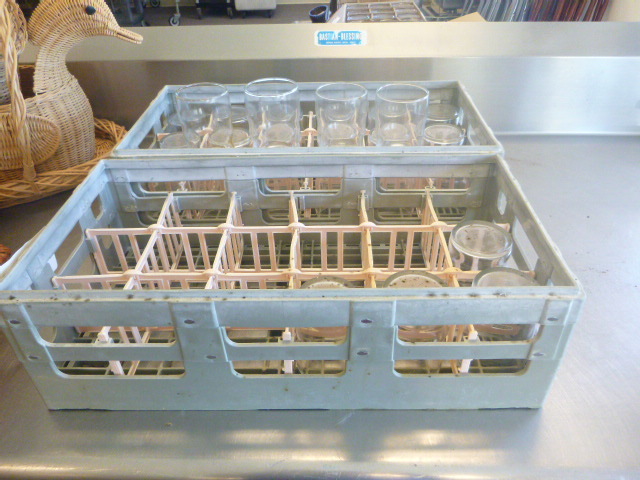 lot 122 image: 26 Milk Glasses