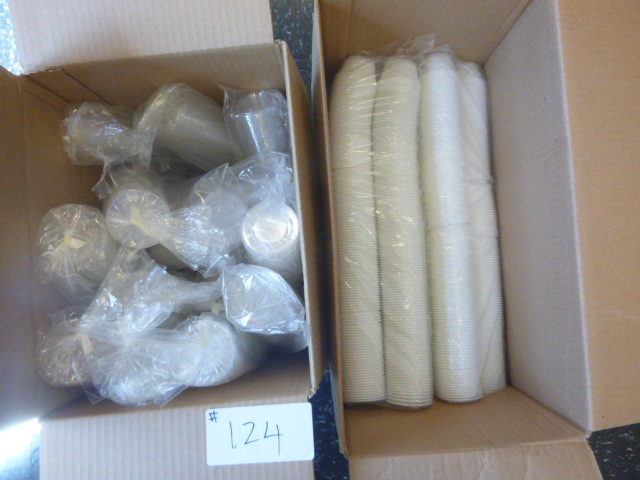 lot 124 image: 2 oz. Portion Cups