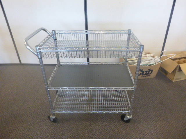 lot 197 image: NSF Metal Cart