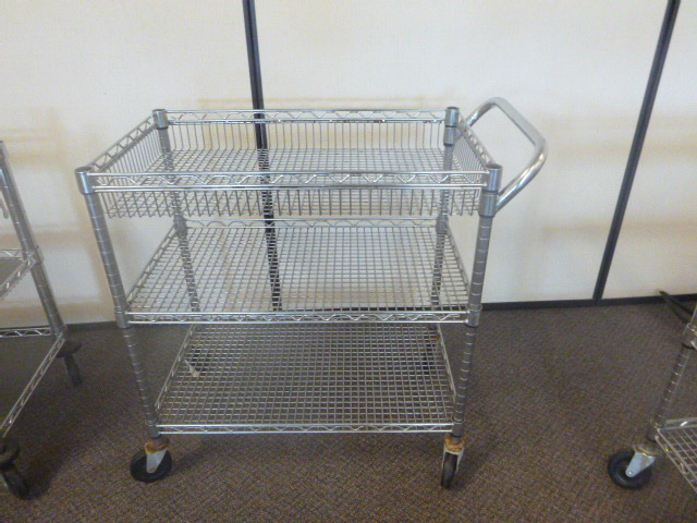 lot 198 image: NSF Metal Cart
