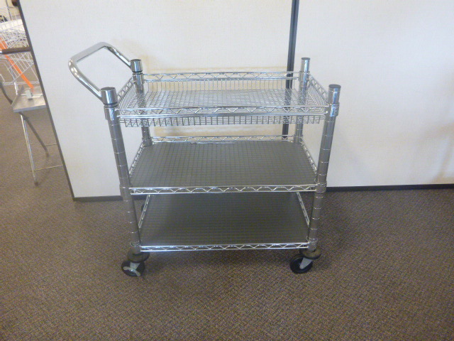 lot 199 image: NSF Metal Cart
