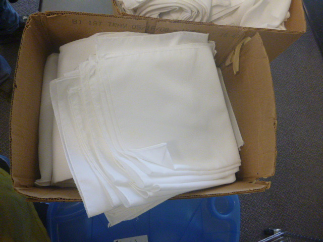 lot 216 image: Box of Cloth Napkins