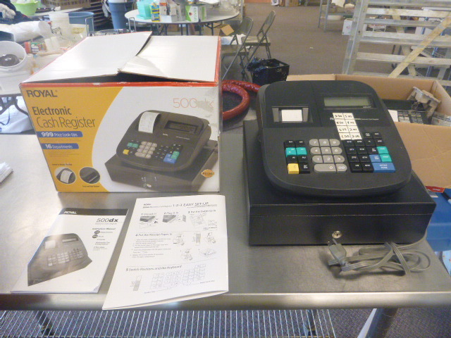 lot 222 image: Royal Electronic Cash Register