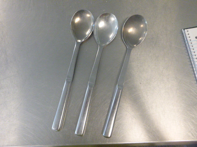 lot 244 image: 3 Serving Spoons