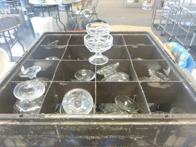 lot 254 image: Approximately 50 Sherbet Glasses