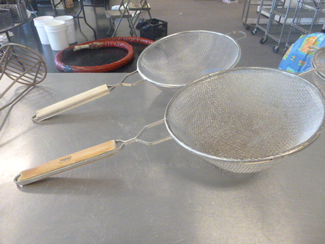 lot 259 image: 2 Strainers