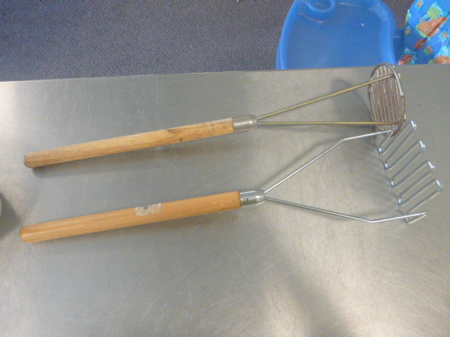 lot 261 image: 2 Potato Mashers