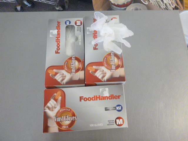 lot 273 image: 2 Boxes of Vinyl Gloves