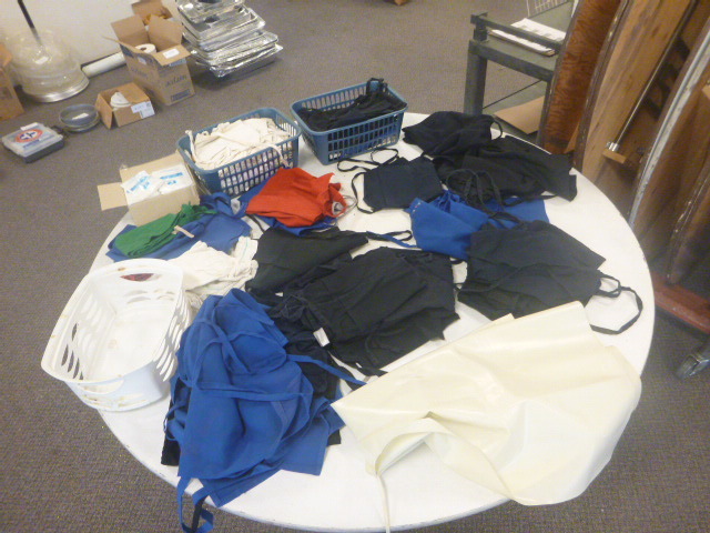lot 303 image: Miscellaneous Aprons