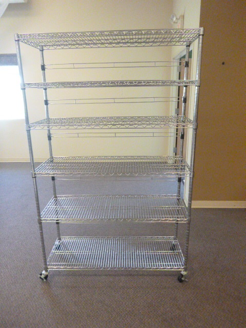 lot 370 image: 6 Tier NSF Shelf