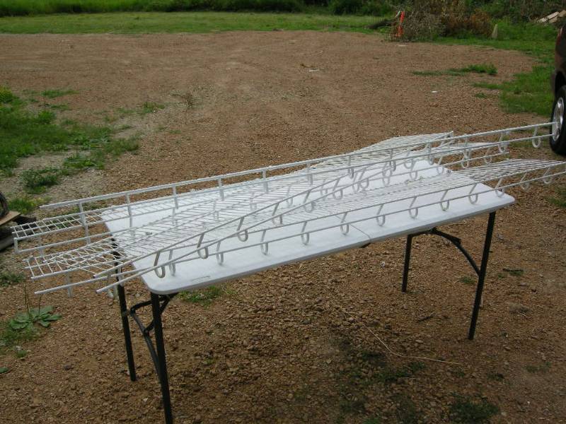 lot 22 image: Wire Shelving