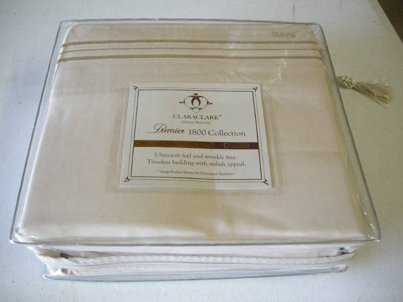 lot 62 image: Clara Clark Premier Queen Sheet Set