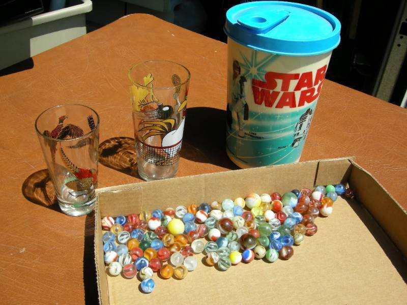 lot 91 image: Vintage StarWars, Looney Toons, Marbles