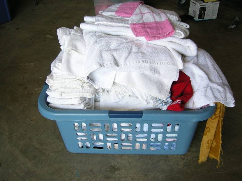 lot 93 image: Large Group Towels