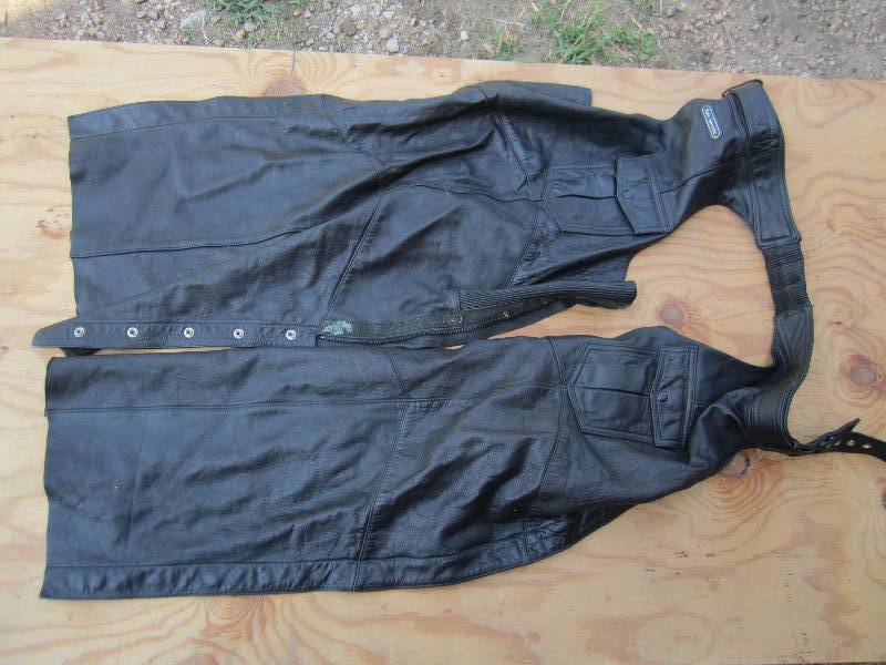 lot 3 image: Hein Gericke leather riding chaps, ...