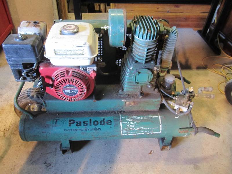 lot 26 image: Paslode air compressor...