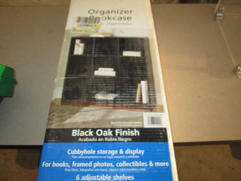 lot 68 image: New bookcase organizer...