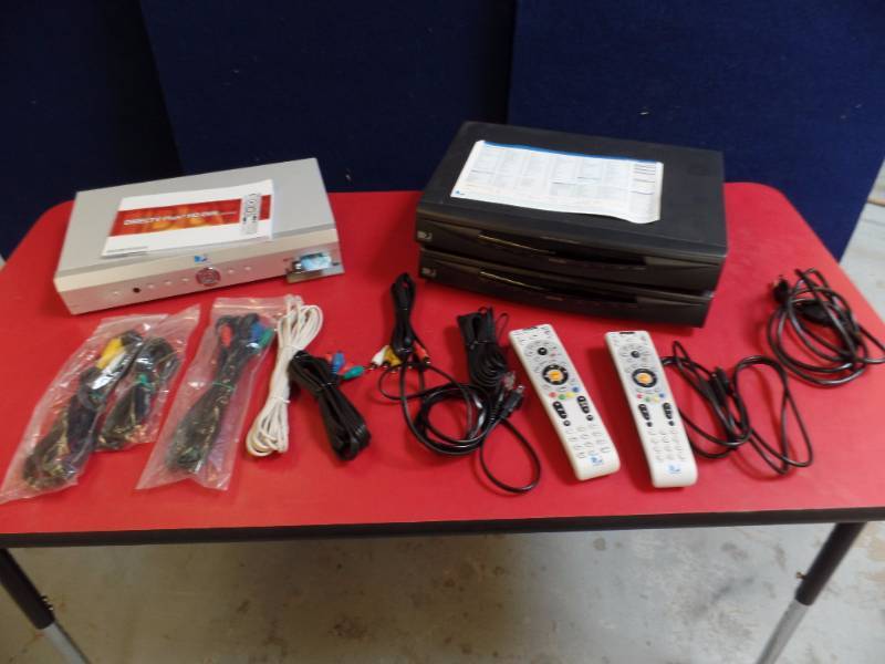lot 916 image: Direct TV Plus Satellite Receivers