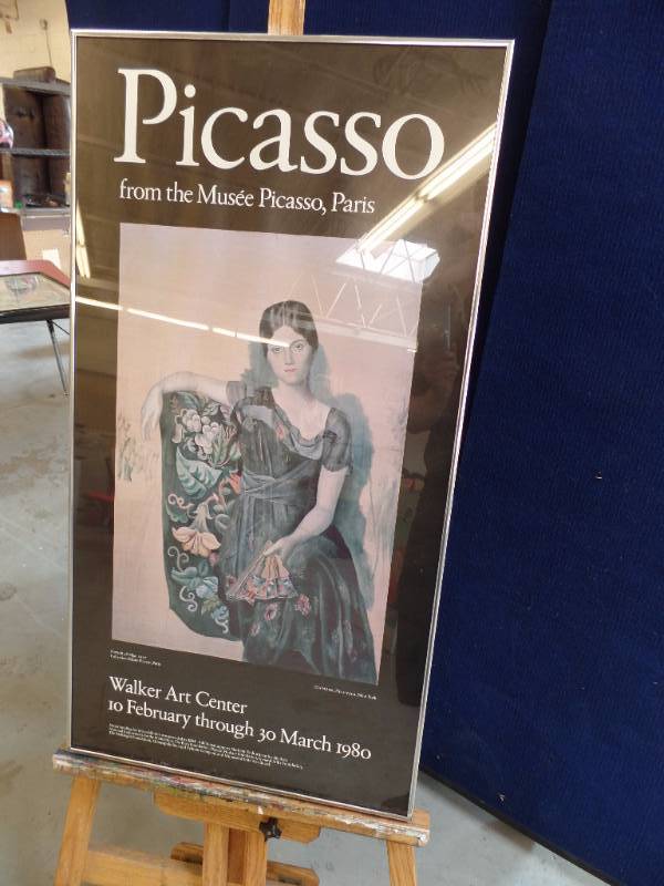 lot 928 image: Picasso Poster