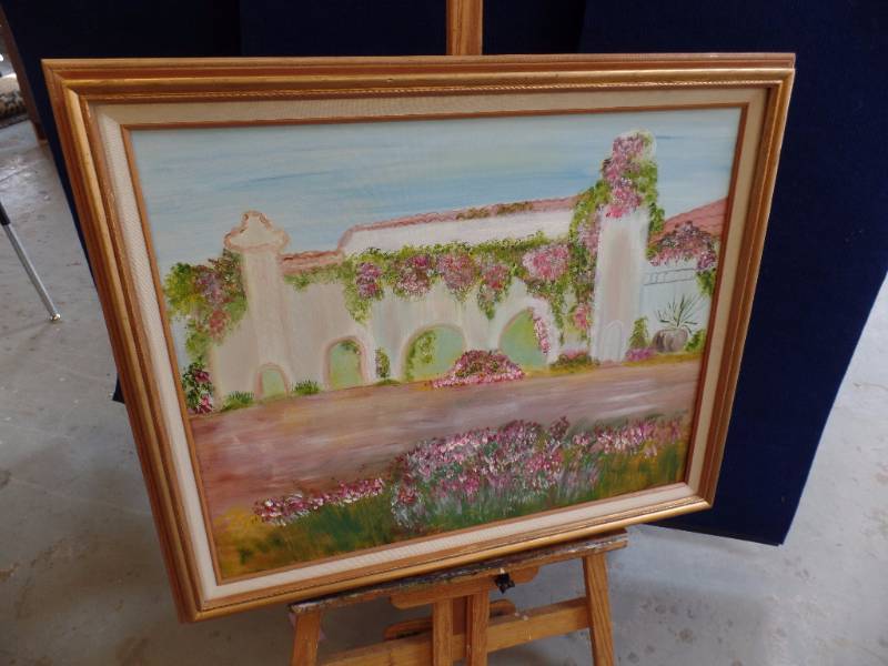 lot 930 image: Painting on Canvas