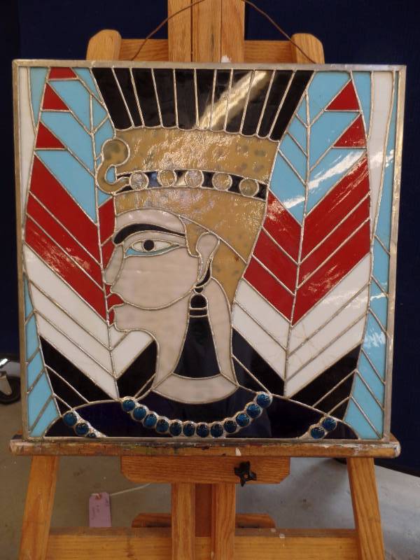 lot 935 image: Stained Glass Art