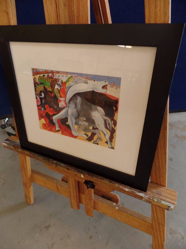 lot 938 image: Framed Art