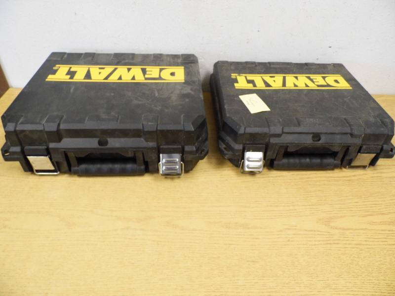 2 DeWalt Cases