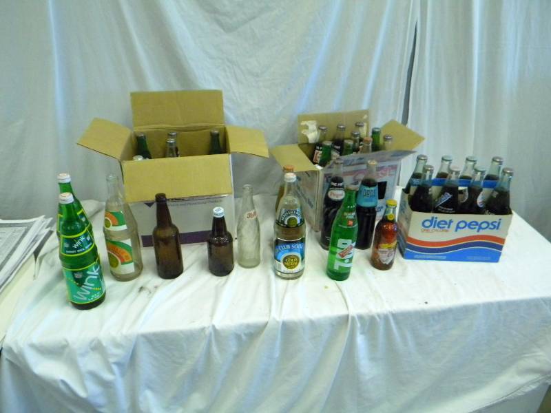 Vintage Soda Pop Bottle Lot
