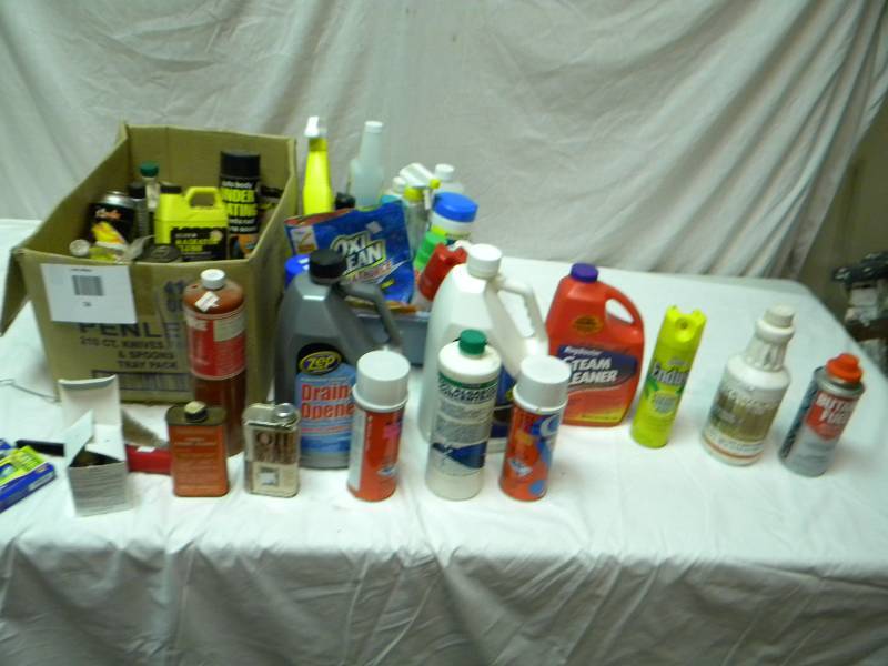 Garage Chemical Lot