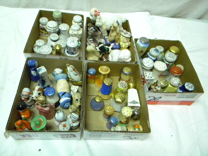 Vintage Salt and Pepper Shaker Lot