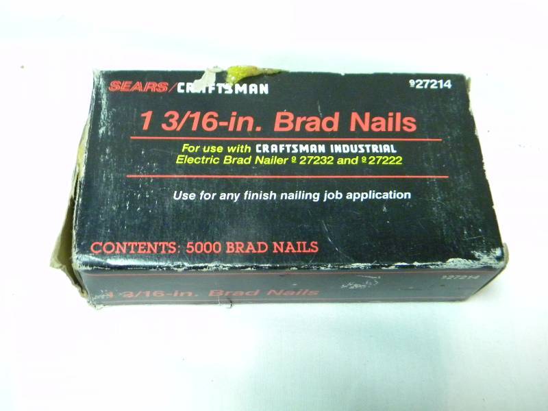 Box Of 5000 Brad Nails