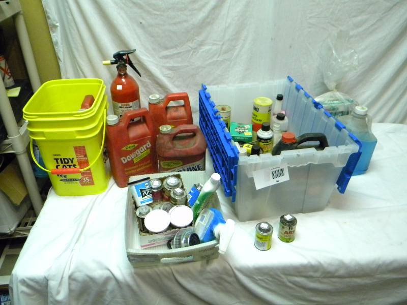 Garage Chemical Lot