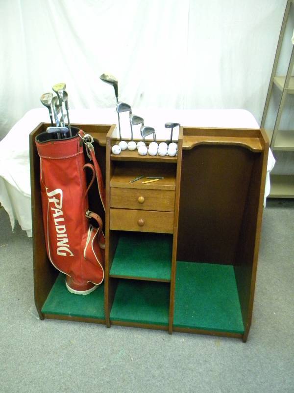 Wooden Golf Station