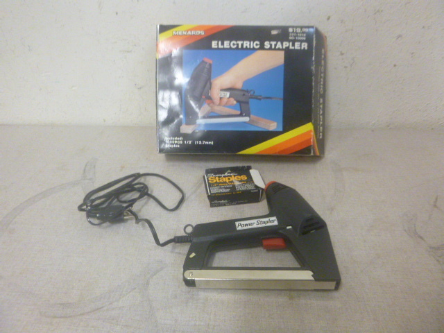 Menards Electric Stapler