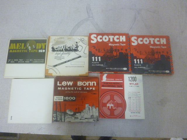 7 Magnetic Recording Tapes