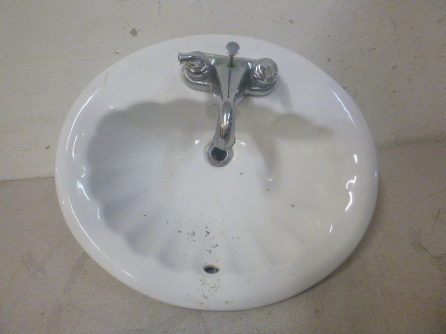Drop-In Sink with Faucet