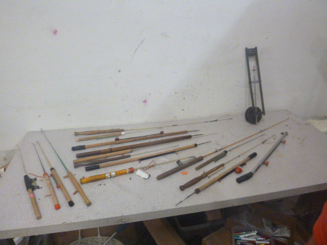 Vintage Ice Fishing Items