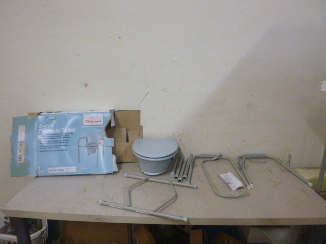 Walgreens 3 in 1 Bedside Toilet