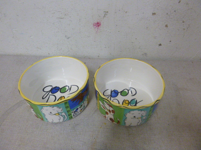 2 Dog Dishes