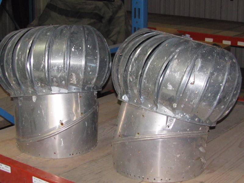 lot 53 image: Roof Turbine Vents