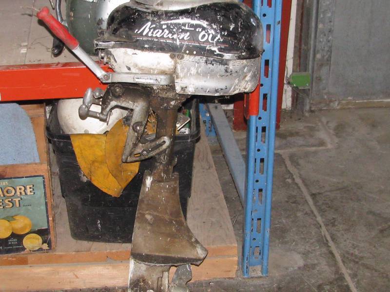 lot 56 image: Martin Outboard Motor