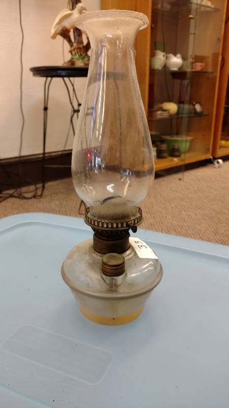 Vintage Hurricane Oil Lamp