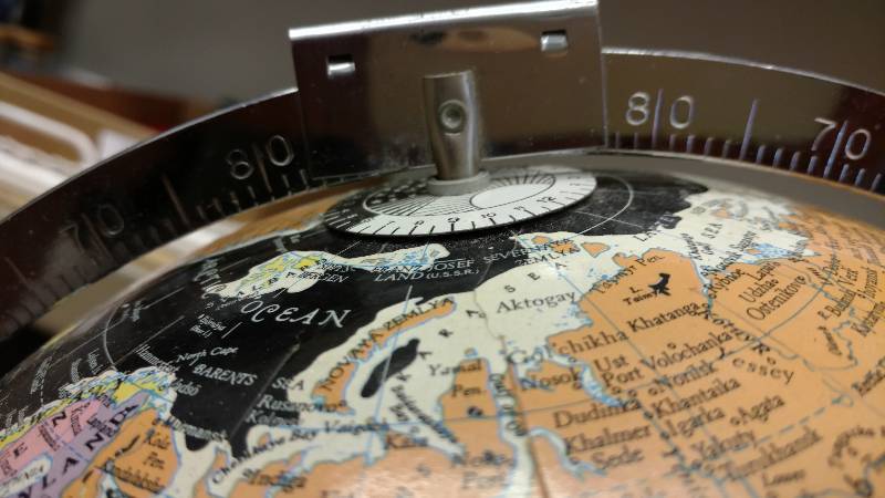 Vintage World Globe