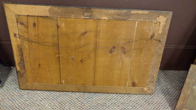 Antique Photo & Frame